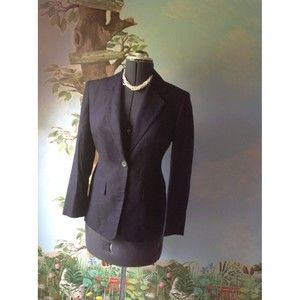Jones New York Petite Women's Blue Blazer Suit Jacket Size 6P
